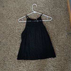 Mudd Black Design Tank Top NWOT